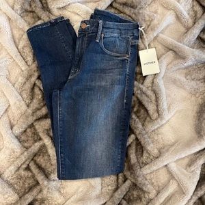 MOTHER Jeans The Looker - Here Kitty Kitty